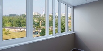 Установлены теплые окна Montblanc 5ти камерным профилем и стеклопакетом 42мм.